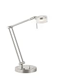 Tischleuchte,1×6,9W,LED,stahl von Paul Neuhaus