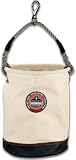 Arsenal 5740 Canvas Leather Bottom Bucket with Swivel Snap