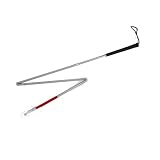 Blind Cane - Folding Cane - This white cane is disigned for blind or visually impared people. Our folding cane includes a wrist strap for convenience.