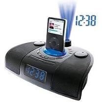 Homedics SoundSpa SS-7000 - Clock radio with time projector with iPod cradle
