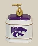 NCAA Kansas State Wildcats Ceramic Liquid Soap Dispenser