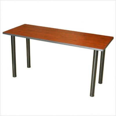  Boss 48 W by 24 Inch D Training Table, Cherry
