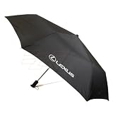Lexus Black Auto Open Windproof Frame Umbrella