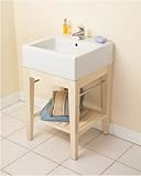 INK-0402020H　オンカウンタータイプ　スクエア　陶器製　洗面ボウル