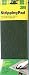 3M 7413NA Hand Sanding Stripping Pad, 4.375 in x 11 in, Green, Coarse