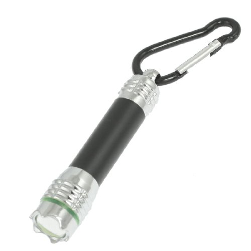 White LED Light Projector Projection Black Torch 