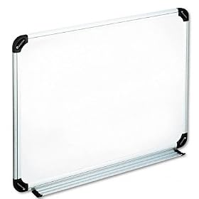 Magnetic Melamine Dry Erase Marker Board, 18 x 24 (UNV43732) Category: Dry Erase Boards