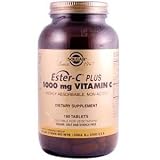 Solgar Ester-C Plus 1000 mg Vitamin C Tablets - 180 tablets