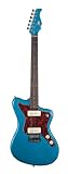 AXL AZ-800-BLP Marquee MJZ Electric Guitar, Lake Placid Blue