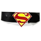 Hip Hop Wholesale - SUPERMAN RED AND YELLOW BELT BUCKLE