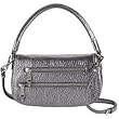 Cole Haan Riley Flap Crossbody Top Handle Bag Village Drk Silver B33504