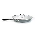 All-Clad 51125 All Clad Stainless-Steel 12-Inch Fry Pan with Lid