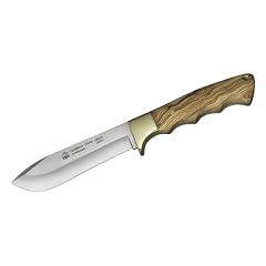 Puma Messer  IP Outdoor, Stahl 440 C, Olivenholz-Schalen, Messingbacken, Lederscheide 307912