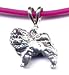 18 Fuschia Chow Necklace Sterling Silver Jewelry