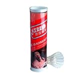 DHS 402A Goose Feather Shuttlecocks 6-Pack, Double Happiness (DHS)