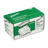 Personal Shredder Bags, 100/roll, clear (GBC1765016) Category: Shredder Supplies