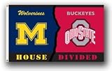 Michigan Wolverines / Ohio State Buckeyes Rivalry 3'x5' Flag