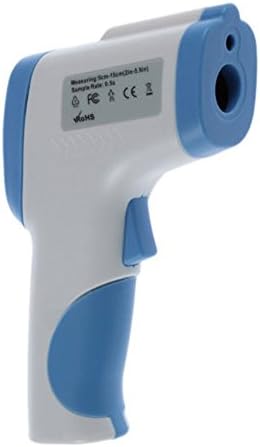 Pesp® Digital LCD Baby Infrared Surface Non-Contact IR Forehead Thermometer Measure (Blue)
