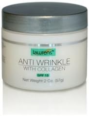 Anti Wrinkle Anti Aging w/ Collagen Spf 15 Cream 2 Oz by Lawrens