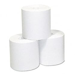 NCR 9078-0745 Thermal Receipt Paper, 3-1/8" x 90', White, 72 Rolls/Pk