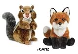 Webkinz Small Signature Chipmunk Plus Webkinz Small Signature Fox