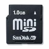 SanDisk 1GB miniSD Card (SDSDM-1024-A10M, Retail Package)