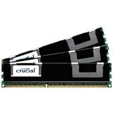 Crucial Technology CT3KIT204872BQ1339 48gb Kit 3x16gb Pc3-10600 Ddr3 Mem 240pin Dimm Ecc Dr Reg Cl9 1.35v