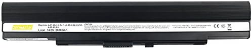 Exxact Parts Solutions®Replacement Laptop Battery for ASUS UL30V,UL30K,UL30KU,UL30S,UL30SU,UL50V,UL50VF,UL50X,UL80J,UL80E,UL80EU,X5G,X5GA,X5GAG,X5GAT,X5GV,X5GVG,X5GVT