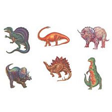 Dinosaur Tattoos 72 pieces by SmallToys