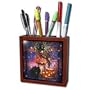 Cindy Thorrington Haggerty Other Spirit Beauties - Mask of the Medicine Woman - Tile Pen Holders-5 inch tile pen holder