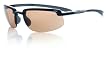 Bolle Sport Upshot Sunglasses (Shiny Black/EagleVision 2 Dark, AR)