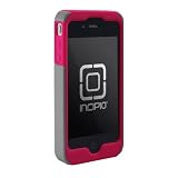 Incipio SILICRYLIC Case for iPhone 4 (Pink/Gray) (Fits AT&T iPhone)
