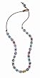 Fair Trade "Barefoot" Recyced Glass Trade Beads Necklace