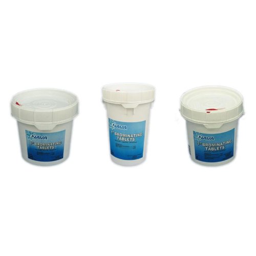 !Feature Nava Chemicals 652034353 1Inch Bromine Tablets 25Pound (Discontinued by Manufacturer