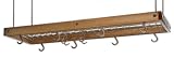 J.K. Adams PRC-03 Hanging Ceiling Pot Rack, Cherry