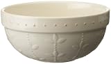 Signature Housewares Sorrento 90-Ounce Medium Mixing Bowl, Ivory