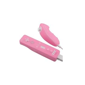 Wii Remote Control Nunchuck Silicone Skin - Pink
