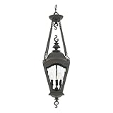Quoizel AMA1806TB Amalfi 36-Inch Large Hanging Lantern with Terra Bronze Finish