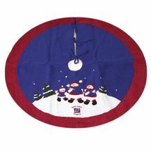 New York Giants Snowman Tree Skirt