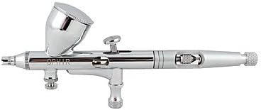 OOFAYZBL OPHIR Dual Action Airbrush Set Kit with 0.2mm,0.3mm,0.5mm Tips for Hobby