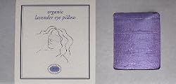 Purple Silk Charmeuse Lavender-filled Eye Pillow