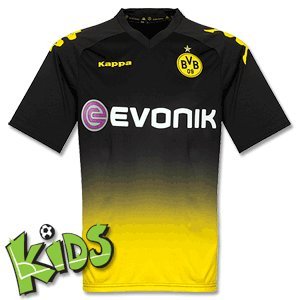 Kappa Kinder BVB Fan Trikot Away, black, 164, 401602J Preisvergleich