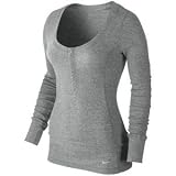 NIKE LS WAFFLE HENLEY (WOMENS) - XS