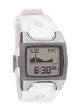 Nixon Men’s Lodown Ti Digital Watch In White
