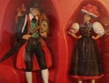 CUCKOO CLOCK SALESMAN & LADY - PREISER G SCALE MODEL TRAIN FIGURES 45049