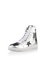 WOZ? Zapatillas abotinadas (Plata)