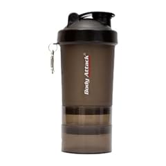 Body Attack SmartShake Body Attack Logo 800 ml Gunsmoke, 1er Pack (1 x 100 g)