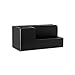 SHARPIE Rolodex Wood Tones Collection Desk Organizer, Black