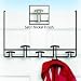 Tools & Hardware : Hi Lo Five Hook Coat Rack - Over the Door Rack (Satin Nickel) (12" H x 19.5" W x 3.75" D)