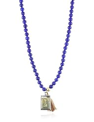 Lead Jewelry 10N66T Navy Multi Necklace